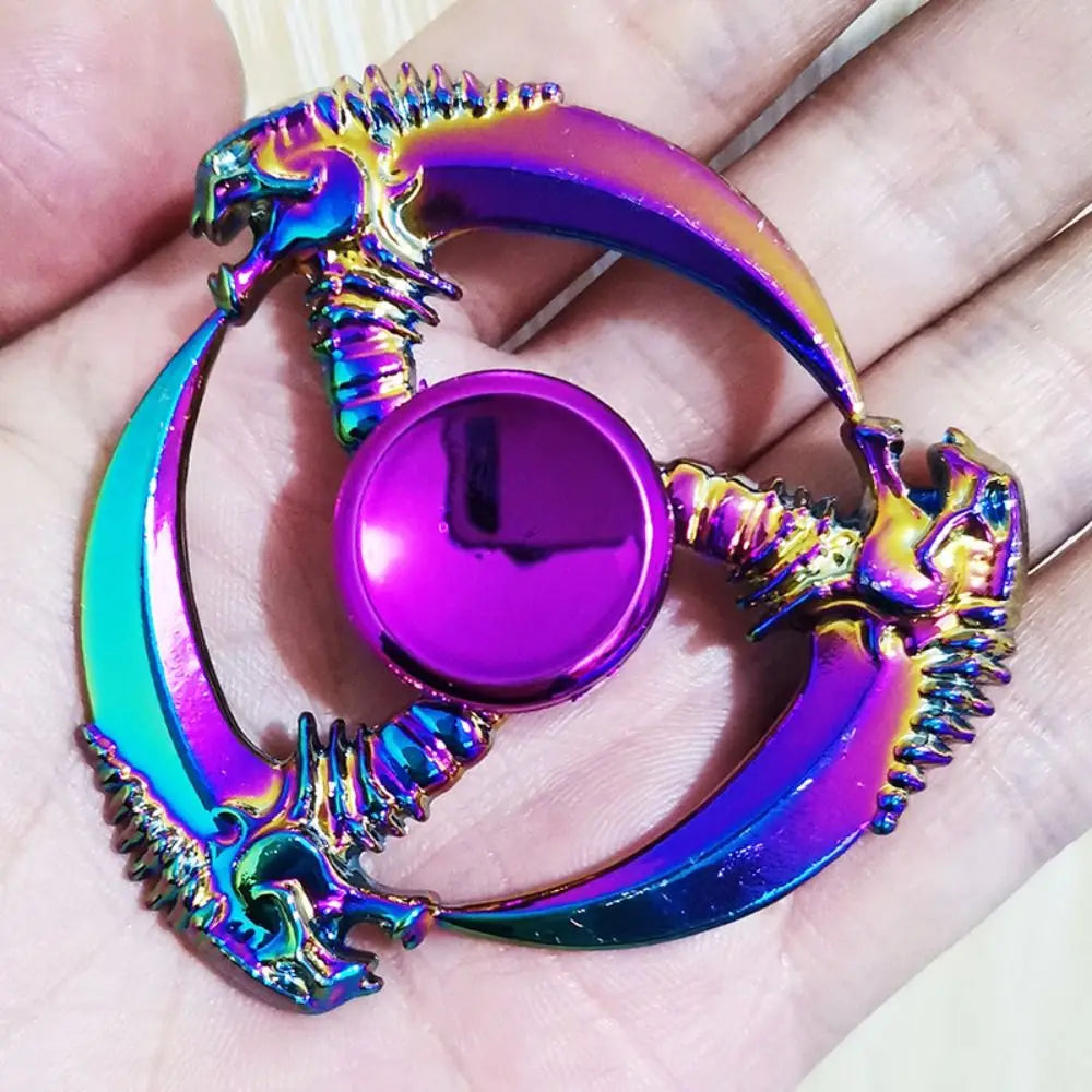 Dragon Wing Metal Rainbow High-Speed Fidget Spinner