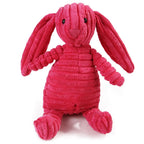 Corduroy Dog Molar Plush Toy for Interactive Chewing and Play