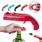Bottle Opener Gun – Portable Beer Cap Launcher Party Tool