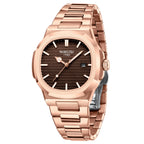 NIBOSI Men Watches Analog Quartz Stainless Steel Military Watches for Men Waterproof Auto Date Wrist Watch Relogio Masculino