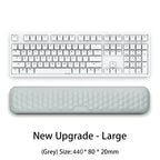 Keyboard Mouse Wrist Rest Pad Memory Foam Hand Rest Support Support Ergonomic Wrist Cushion Pad Memory Foam For Notebook Laptops