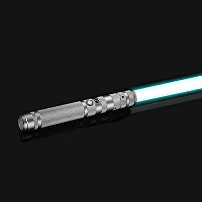 RGB Metal Lightsaber Rechargeable LED Cosplay Light Sword with Sound Effects