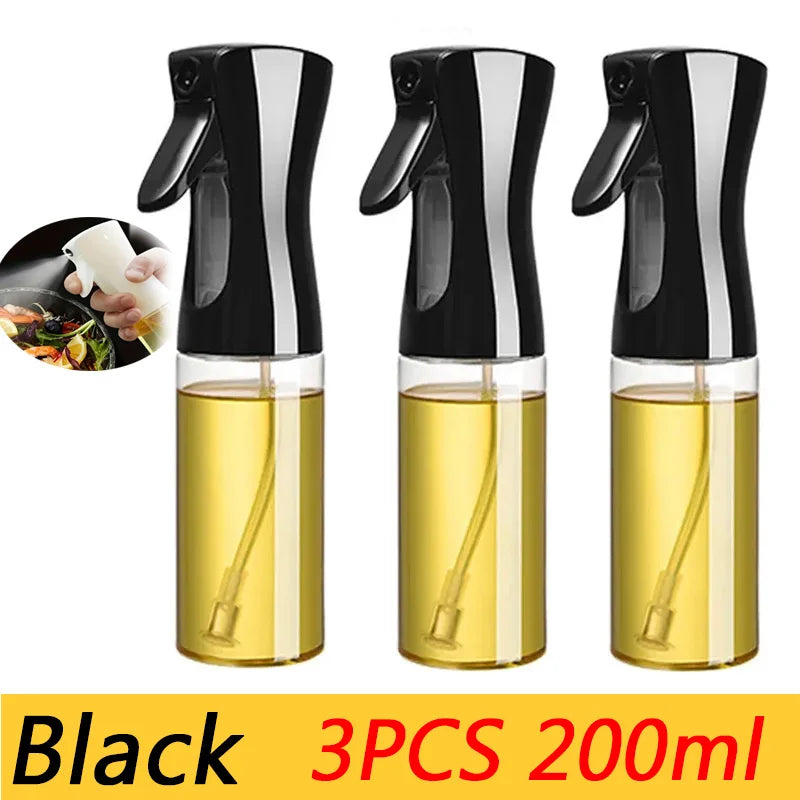 Dual-Use Oil Spray Bottle – Cooking Mister & BBQ Oil Brush