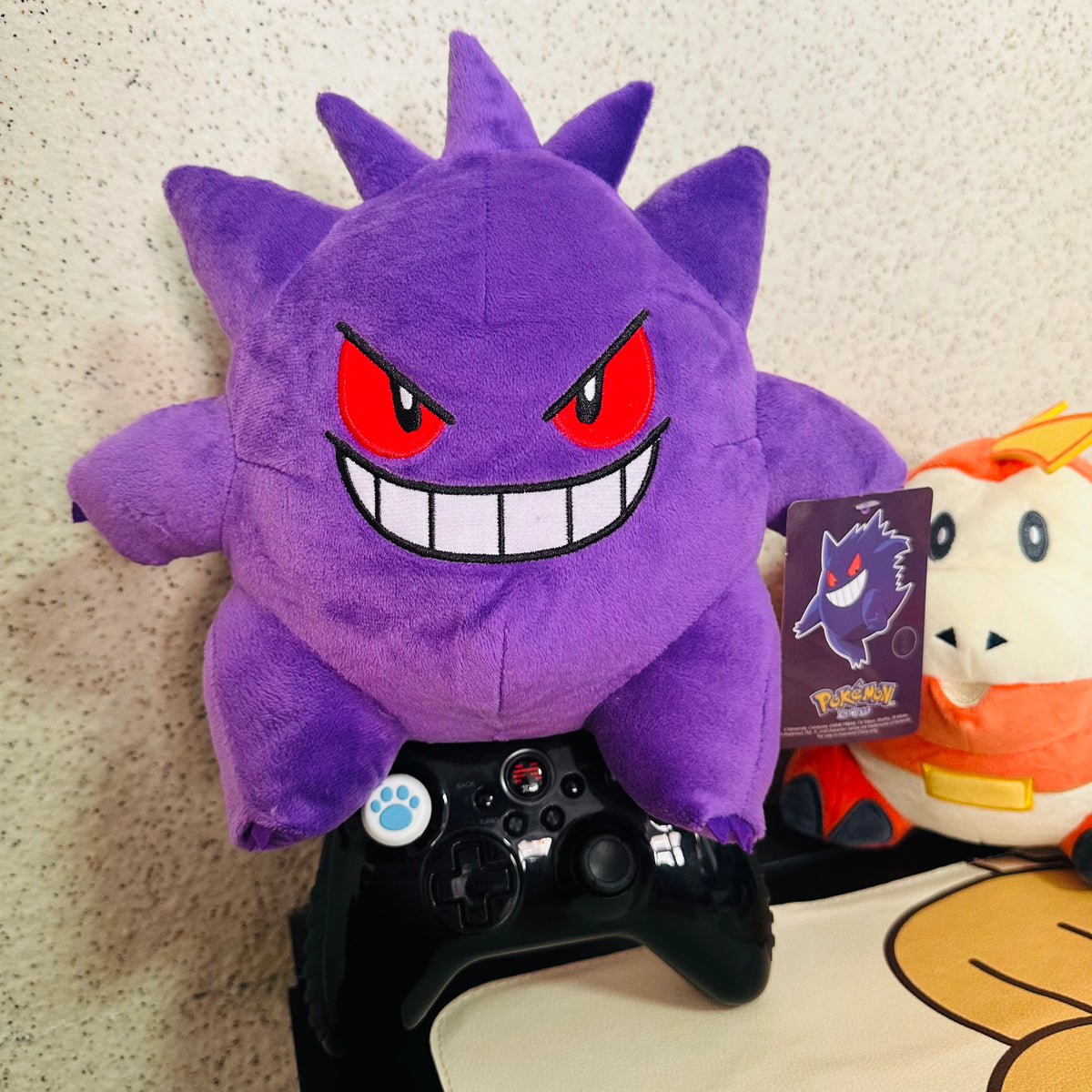 Gengar Original Plush Toy Pokemon Gengar Plushies Stuffed Soft Stuffed Doll Xmas Gifts Doll Soft Kawaii Cute Cartoon Piplup Toys