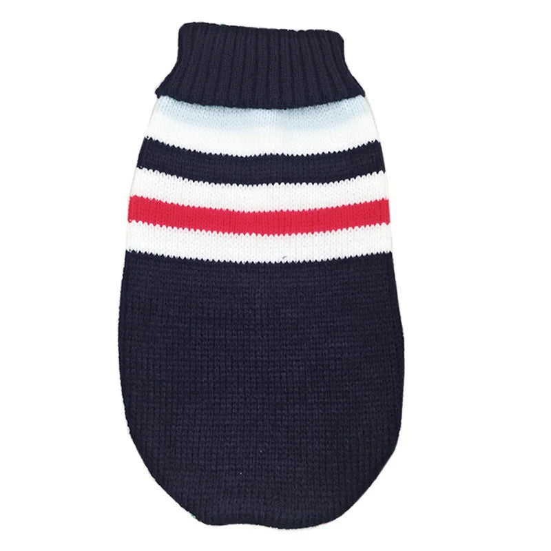 Warm Chihuahua Puppuy Dog Sweater Winter Pet Clothes for Small Dogs Yorkshire Dachshund Cat Pullover Mascotas Clothing Costume