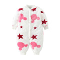 Newborn Baby Spring Winter Clothes Infant Jacket for Girls Jumpsuit for Boys Soft Flannel Bebe Romper Baby Clothes 0-18 Month