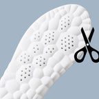 High Elasticity Latex Sport Insoles Soft Shoe Pads Arch Support Orthotic Insoles Breathable Deodorant Shock Absorption Cushion