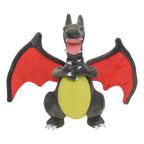 Shiny Charizard Plush Toy Stuffed Doll Collectible Cartoons for Boys Girls Gift Gray Collectible Soft Plushies Cute Cartoon 25CM