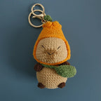 Cute Crochet Animal Doll Keychain Sheep Puppy Bag Charm