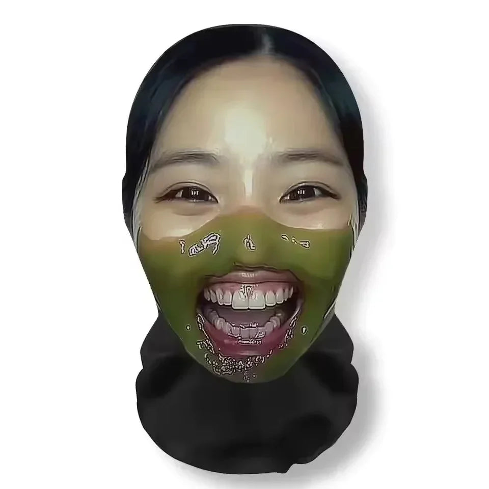 New Creative Headpiece Halloween Carnival Funny Headgear Cosplay Costume Comical Wig Mask Prank Props Party Decoration