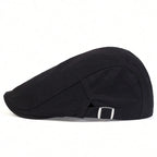 British Newsboy Flat Cap for Casual Vintage Outdoor Style