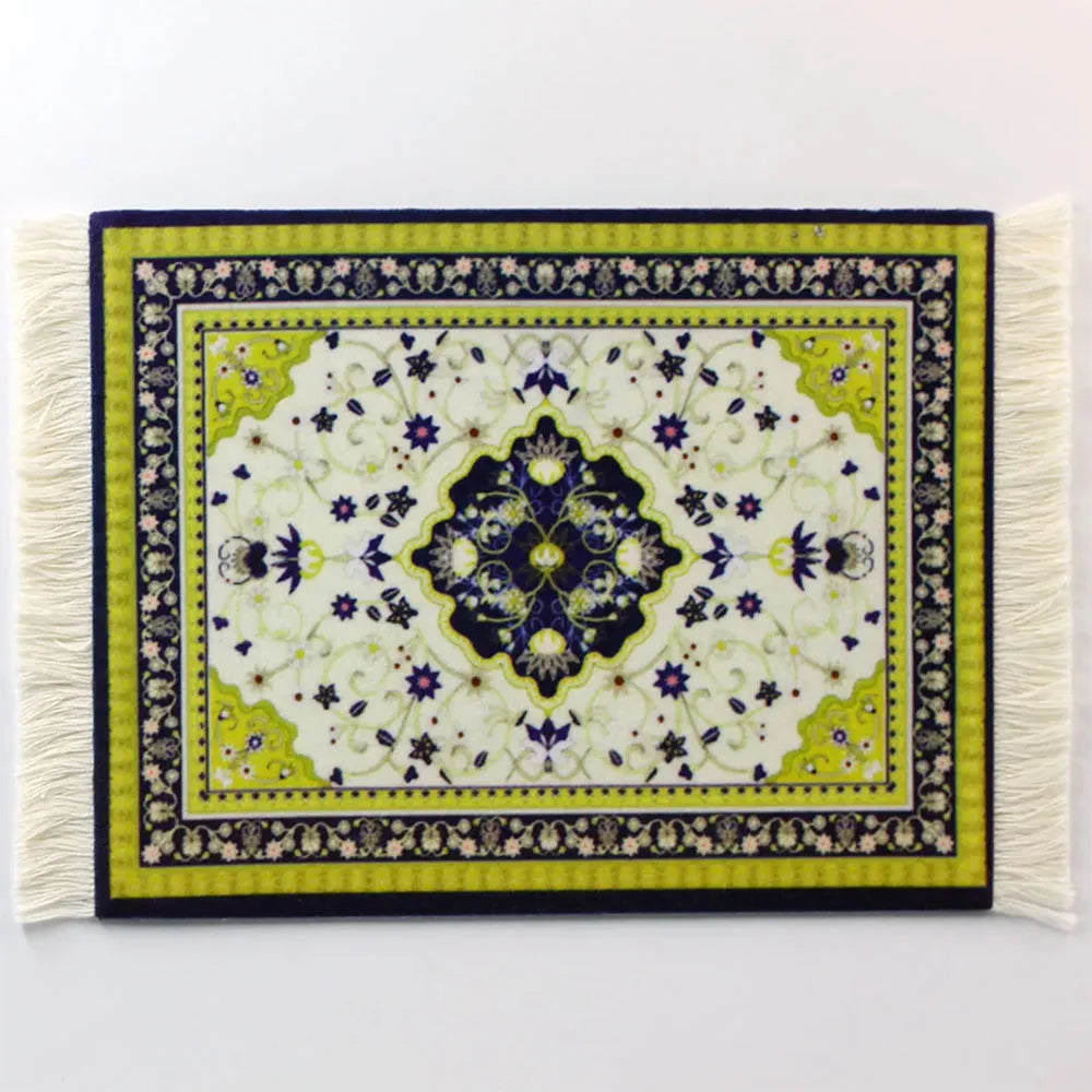 Mousepad Meal Mat Persian Carpet Style Rubber Anti-slip Durable Printing Rectangle Gaming Mouse Pads Coaster