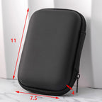 Portable Mini Hard Shell Electronics Organizer Case