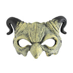 Upgraded RP Devil Half-Face Mask, Carnival and Halloween Party Costume and Props for Holiday Atmosphere Fortnite