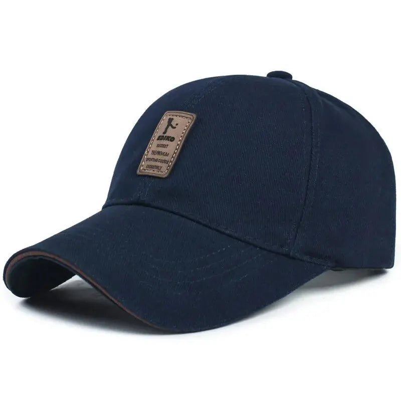 Four Seasons Cotton Baseball Cap for Sports and Everyday Comfort