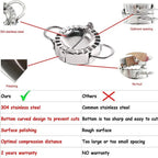 Stainless Steel Dumpling Maker Press for Ravioli and Pastry Tool