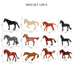 Mini Farm & Wildlife Animal Figurine Set