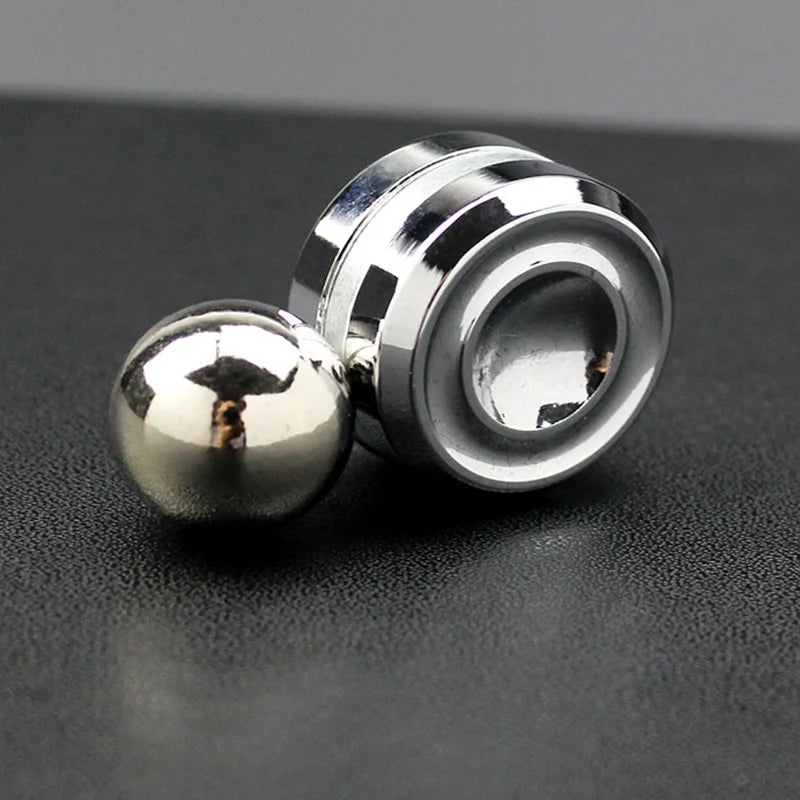 Metal Fidget Spinner Stress Relief Toy – Kinetic Desk Focus Gadget