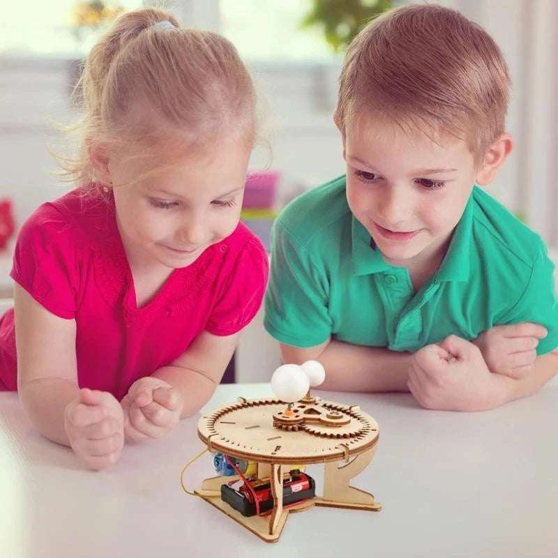 DIY Wooden Solar System Astronomy Model