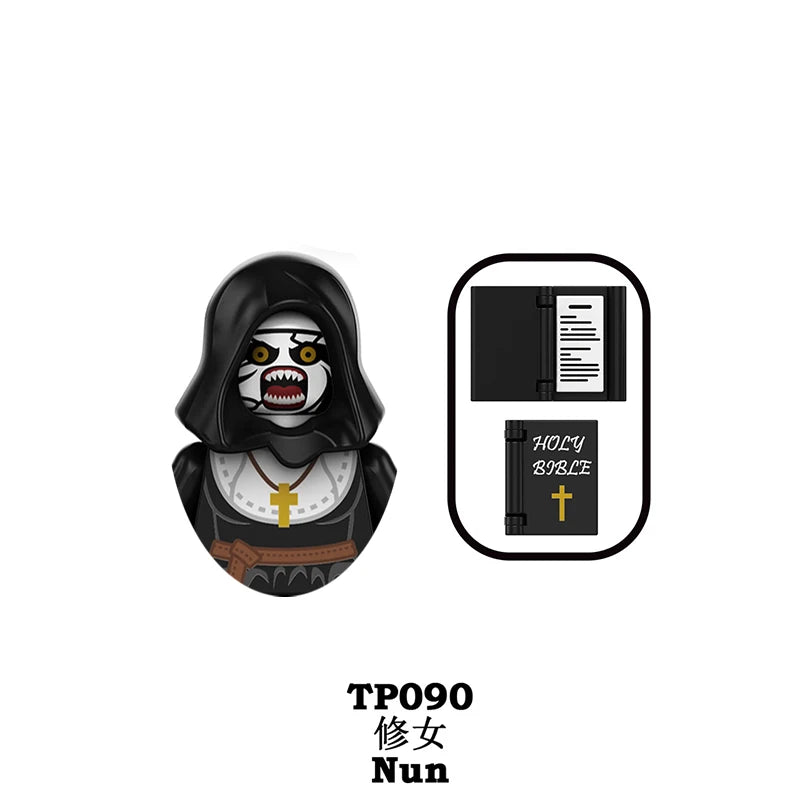 Halloween New Bricks Building Blocks Terrifier Death Megan Mini Figures Minifigures Toys Bricks Gifts For Children Adults