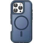 Premium Heavy Duty OTT Magnetic Armor Case For iPhone 18 17 16 15 14 Plus 13 Pro Max Anti-Slip Grip Charging Protect Cover Box