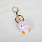 Mini Penguin Crochet Keychain Cute Animal Bag Charm