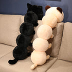 Long Cat Caterpillar Plush Toy – Soft Stuffed Pillow Cushion