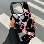 Leopard Print Phone Case For iPhone 17 Pro Case iPhone 16 15 13 12 11 14 18 Pro Max Matte Magsafe Magnetic Wireless Charge Cover