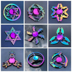 Dragon Wing Metal Rainbow High-Speed Fidget Spinner
