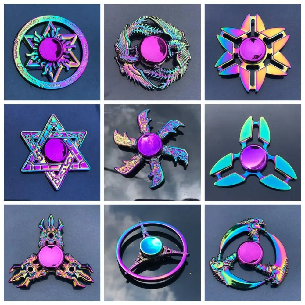 Dragon Wing Metal Rainbow High-Speed Fidget Spinner