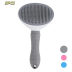 Dog Comb Pet Hair Removal Brush Cats and Dogs Special Comb Beauty Massage Self-cleaning Needle Comb Pet Supplies