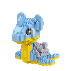 Pokemon Building Blocks Small Cartoon Mini Block Pikachu Charizard Eevee Mewtwo Anime Assemble Action Model Dolls Boys Toys