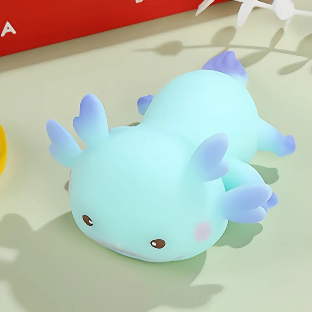 Cute Axolotl Squishy Squeeze Fidget Toy for Stress Relief Kids
