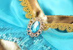 Kids Jasmine Princess Costume Dress – Aladdin Magic Lamp Outfit