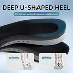 1 Pair Sports & Work Insoles – Thickened, Breathable, Odor-Resistant – Support, Anti-Sprain, Cushioning – Unisex Non-Slip Basket