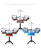 Kids Jazz Drum Set Musical Instrument Toy for Beginners