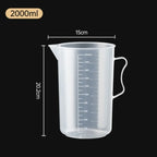 Food Grade Plastic Measuring Cup with Scale – Graduated Kitchen Measuring Jug