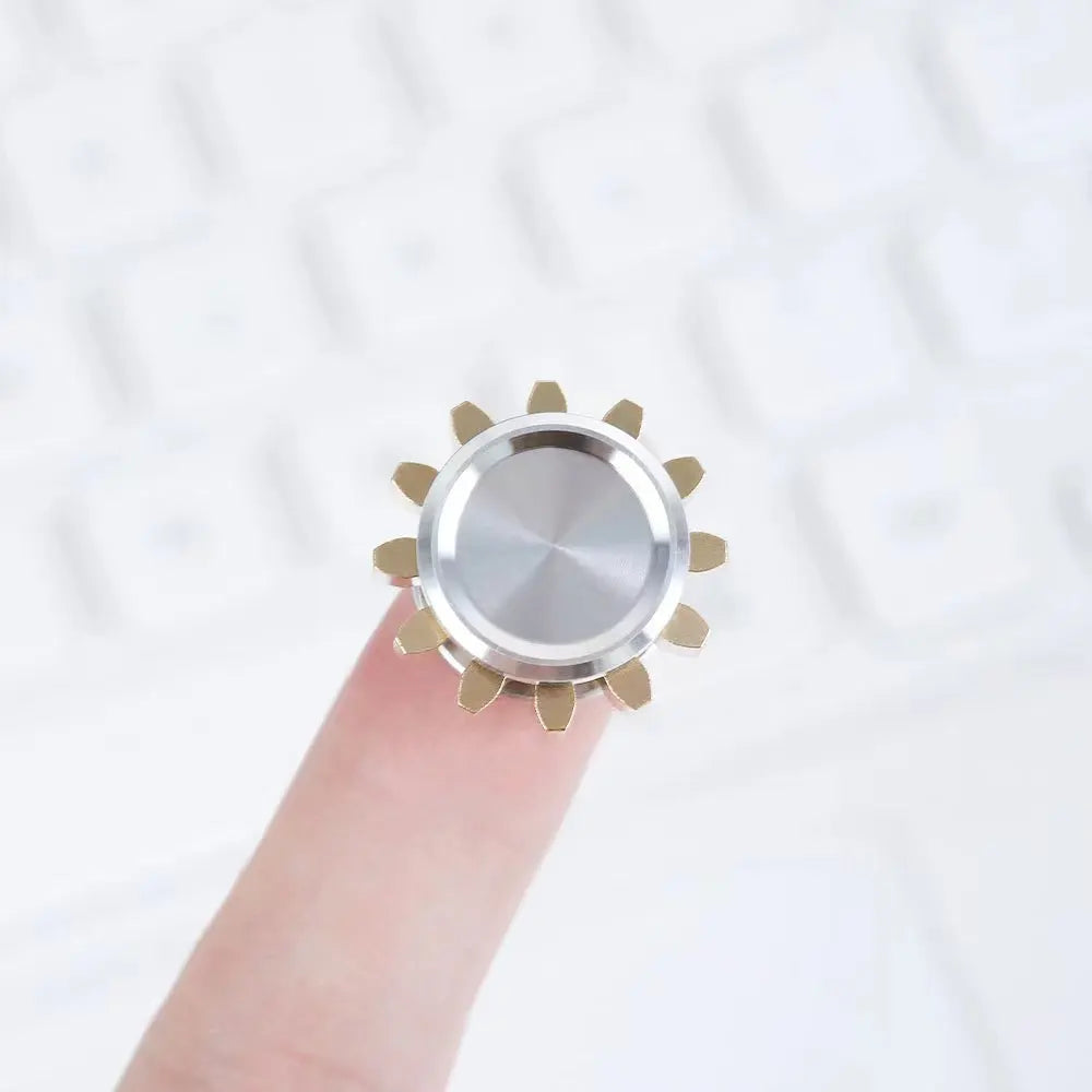 Mini Metal Gear Gyroscope Fidget Spinner EDC Stress Relief Toy