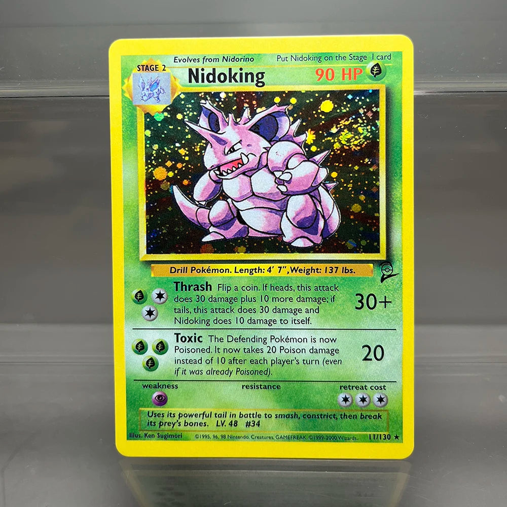 PKM Cards 1st Edition Charizard Blastoise Dragonite 1996 Base Set Single Foil Cards Game Collection Cards PTCG Proxy Cards