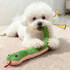 16.5 Inches Dog Toy Snake Interactive Toy Kitten Kick Toy Interactive Pet Toy for Indoor Cats Pet Supplies