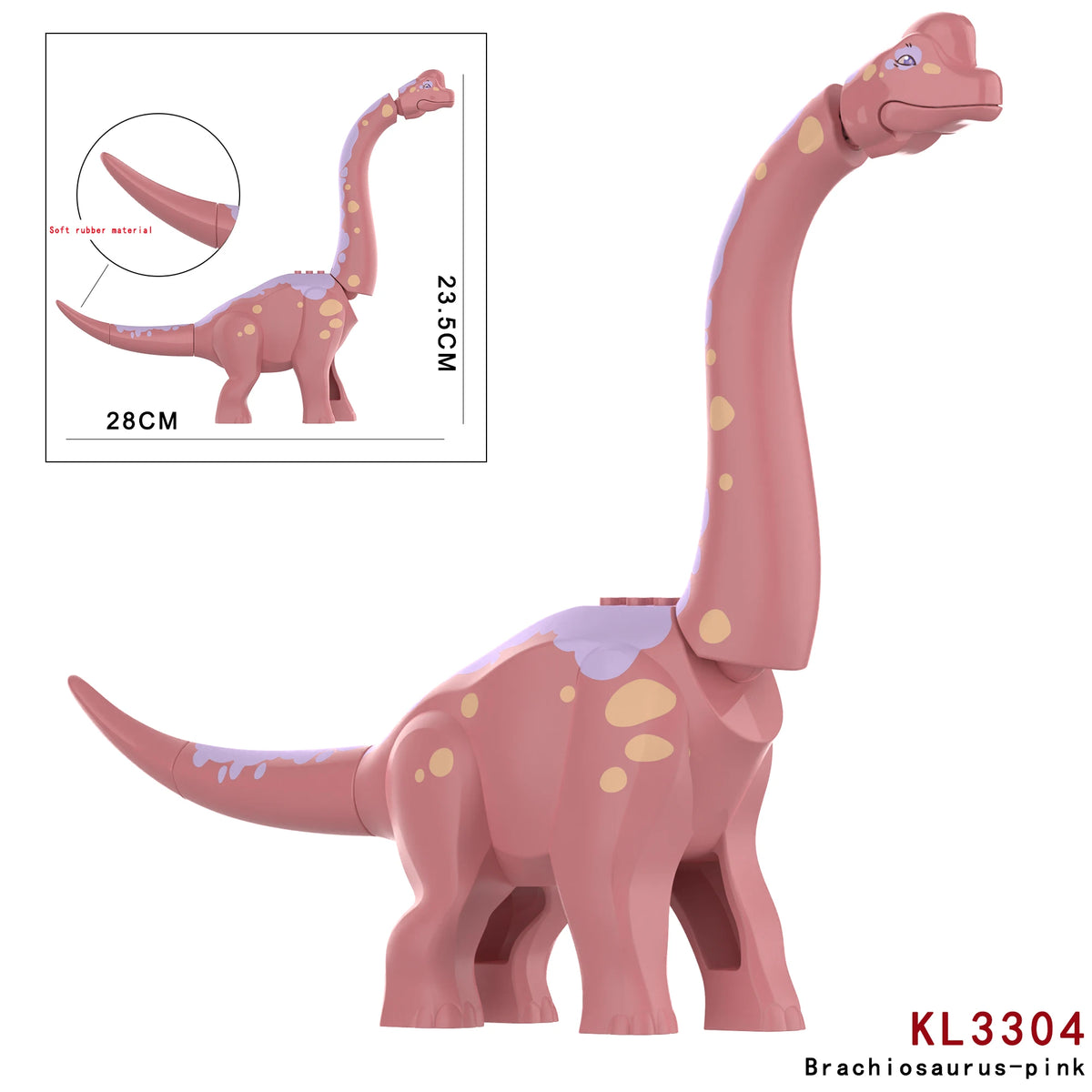 Jurassic Raptor Building Blocks Mini Dinosaur Construction Toy Set