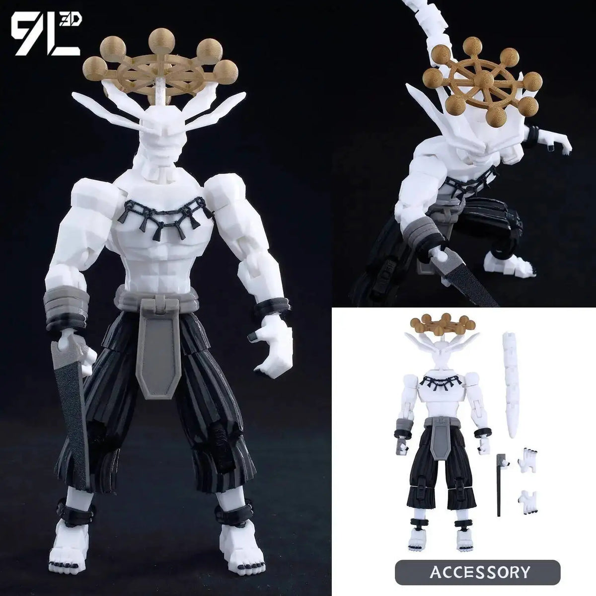 9L3D Lucky13 Gojo Sukuna Jujutsu Fushiguro Toji Gojo Satoru Action Figure Dummy13 T13 Multi-Jointed Collectible Toys Titan13
