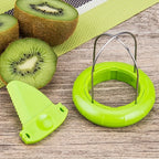 Fast Kiwi Cutter & Peeler – Stainless Steel Fruit Slicer Tool