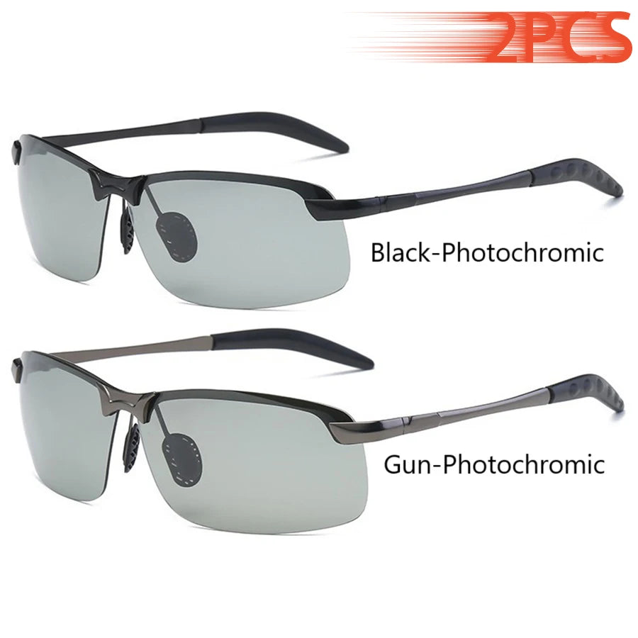 Photochromic Polarized UV400 Driving Sunglasses for Men