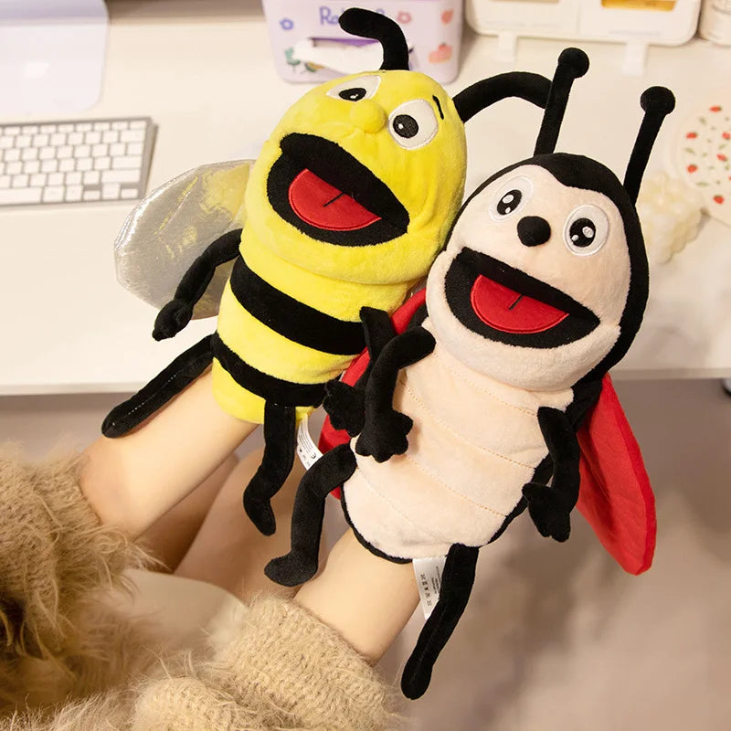 Insect Plush Hand Puppet Storytelling Toy for Kids