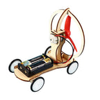 DIY STEM Science 3D Wooden Car & Boat Assembly Kit for Kids