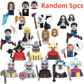 Blind box TP1040 WM6205 KF6173 KF6175 Killer Klowns Mini Figure Classic Horror Thriller Movie Building Block Model Doll Toy Gift