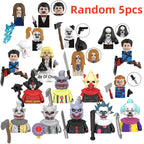 Blind box TP1040 WM6205 KF6173 KF6175 Killer Klowns Mini Figure Classic Horror Thriller Movie Building Block Model Doll Toy Gift