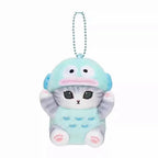 Kawaii Mofusand Sanrio Plush Keychain Anime Bag Charm