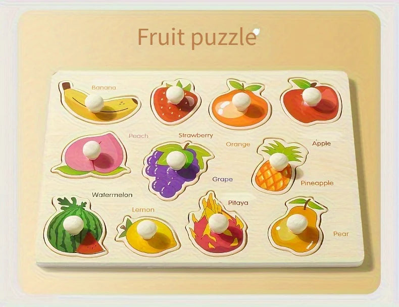 Montessori Geometry Shape Matching Puzzle Board